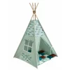 Cort teepee + saltea Bunny Race Car Green