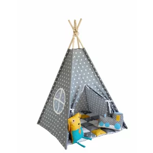 Cort teepee |+ saltea Grey Star