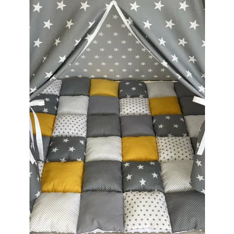 Cort teepee |+ saltea Grey Star