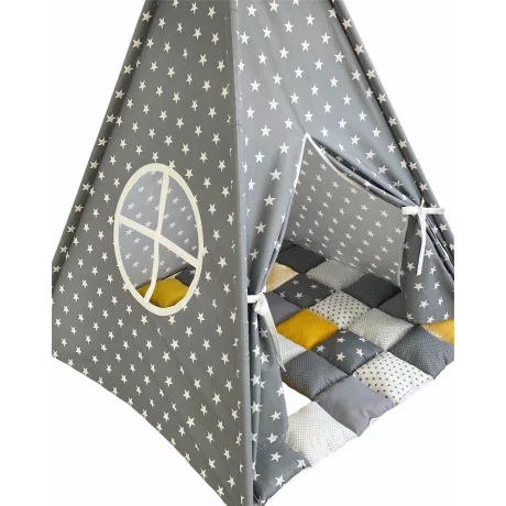 Cort teepee |+ saltea Grey Star