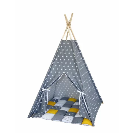 Cort teepee |+ saltea Grey Star