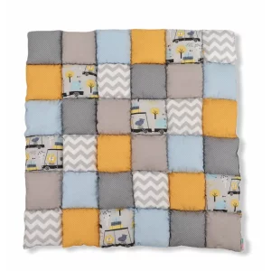 Saltea de joaca Grey Blue Car