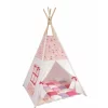 Cort teepee + saltea White Balerina