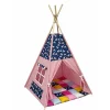 Cort teepee + saltea Pink Unicorn