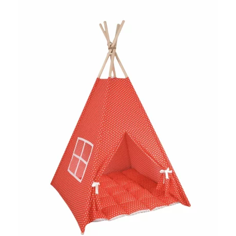 Cort teepee + saltea Red Star