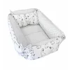 Babynest reversibil Bunny White