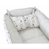 Babynest reversibil Bunny White