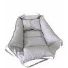 Babynest reversibil Grey Elephant