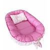 Babynest reversibil Pink Star