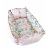 Babynest reversibil Pink Unicorn