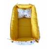 Babynest reversibil Yellow Star