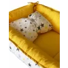 Babynest reversibil Yellow Star