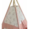 Cort teepee + saltea Pink Forest