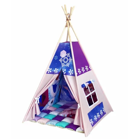 Cort teepee + saltea Frozen