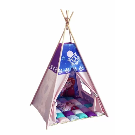 Cort teepee + saltea Frozen