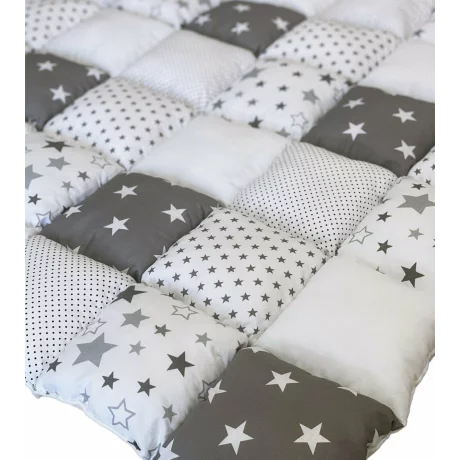 Saltea de joaca white stars