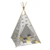 Cort teepee + saltea Baby Grey Elephant