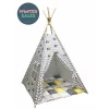 Cort teepee + saltea Baby Grey Elephant