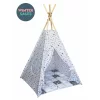 Cort teepee + saltea White Stars