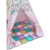 Cort de joaca teepee + saltea Unicorn