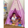 Cort de joaca teepee + saltea Curcubeu