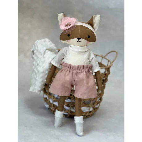 Jucărie textilă vulpița Sophia