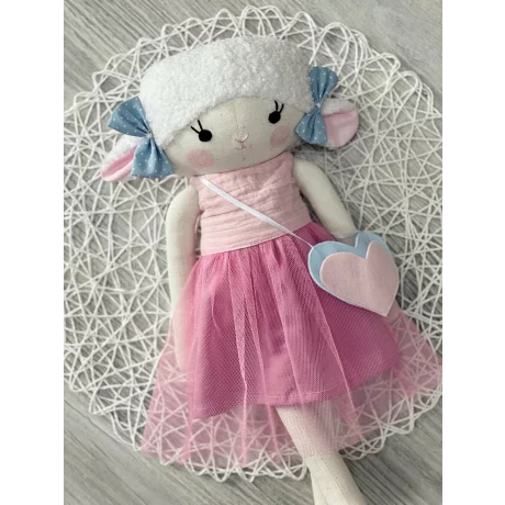 Jucărie textilă oița Poppy