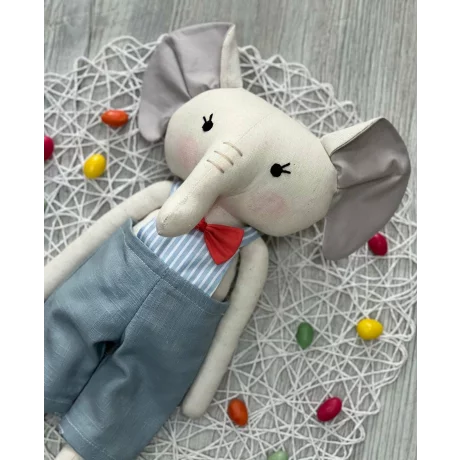 Jucărie textilă handmade elefant