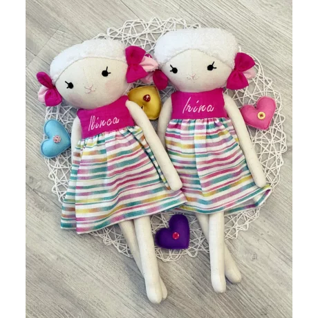 Păpușă textilă handmade oița