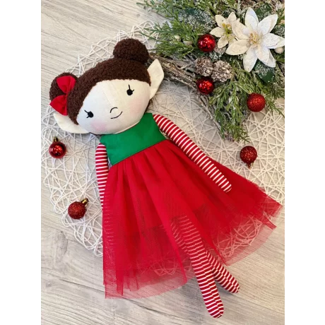 Păpușă textilă handmade Elf fetiță