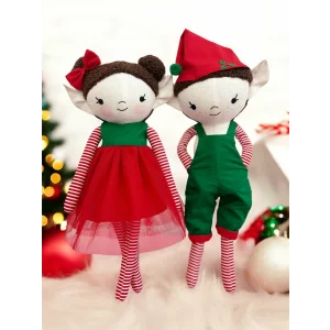 Păpușă textilă handmade Elf