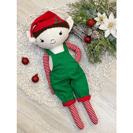Păpușă textilă handmade Elf