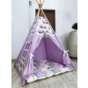 Cort de joaca teepee + saltea purple town