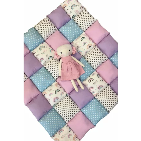 Saltea de joaca curcubeu