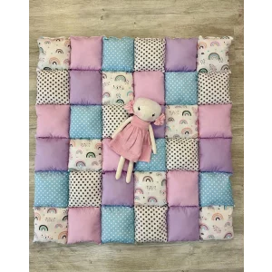 Saltea de joaca curcubeu