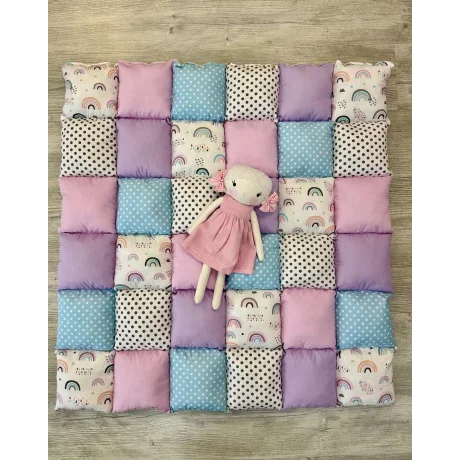 Saltea de joaca curcubeu