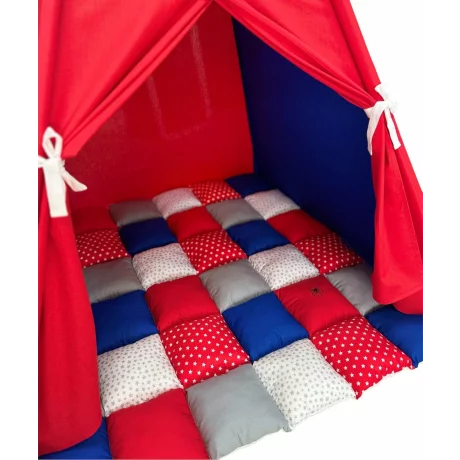 Cort de joaca teepee + saltea Spiderman