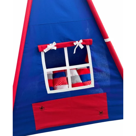 Cort de joaca teepee + saltea Spiderman