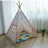 Cort teepee + saltea Pink Teddy